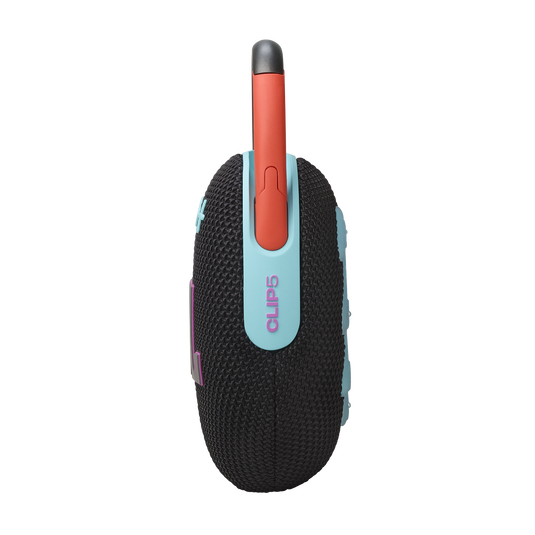 JBL Clip 5 - Black and Orange - Ultra-portable waterproof speaker - Detailshot 2 image number null